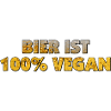 Bier ist 100% vegan
