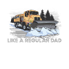 Snow Plowing Dad