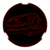 Acrocanthosaurus fossil skull