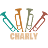 Trumpet player Charly