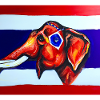 elefant thaiflagge