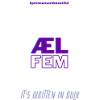 #pronounsarebeautiful æl/fem