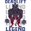 Deadlift Legend Powerlifting Gym Entraînement