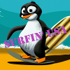 Surfing Penguin Gift