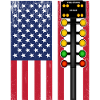 Drag Racing USA Flag