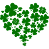 Clover Heart Saint-Patrick