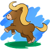 Pferd (Pony) & Landschaft