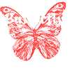 Butterfly / Schmetterling Simples Kunst Design