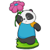 Fleur de panda