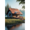 Charming lakeside cabin