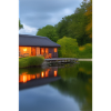 Charming lakeside cabin