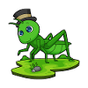 Caterpillar Gentleman Top Hat