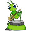 Caterpillar Musician Guitar Music