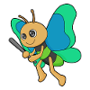 Butterfly Baseball Baseball Bat