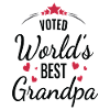 Voted World's Best Grandpa Tee