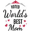 Voted Best Mom Heart Design