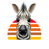 Cute zebra design
