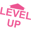 Level Up rose flèche
