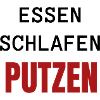 ESSEN SCHLAFEN PUTZEN