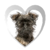 Affenpinscher Herz - J’aime Affenpinscher