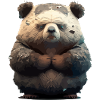 Bako the grumpy bear