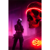 Abstract Skull