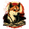 Akita Inu Chien