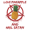 Aimez l’ananas et saluez Satan