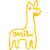 Giraffe smile