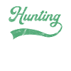 Jagd Schriftzug