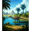 Dinosaur Palm Lake Gift