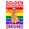 Golden-retriever Maman LGBTQ
