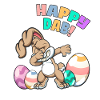 Happy Dab! Osterhase Osterfest