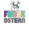 Frohe Ostern - Happy Easter - Osterhase