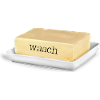 Butter waach auf Textil
