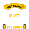 VTT apéro mec simple