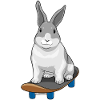 Rabbit Skater Skateboard