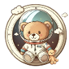 Teddy Bear Astronaut