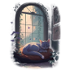 Sleeping Cat