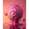 Pink Ball Drops Fantasy Gift