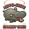 Funny hippopotamus, hippo hippo-pun, saying