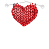 Knitting Wrinkled Heart Knitting