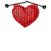 Knitting Wrinkled Heart Knitting