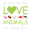 Vegan Fleischlos Tierlieb & Veganer