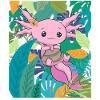 Fille Esthétique Kawaii Axolotl