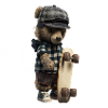 Surfboard Teddy Bear dark
