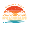 Summer time - t-shirt plage vacances