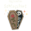 Skelett Offizielles Schlafshirt