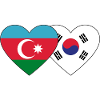 Azerbaijan South Korea flag