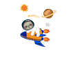 Future astronaut sloth